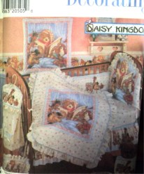 7674 DK NURSERY LINENS, WALLHANG, HDBRD, BIB, STACKER PATTERN